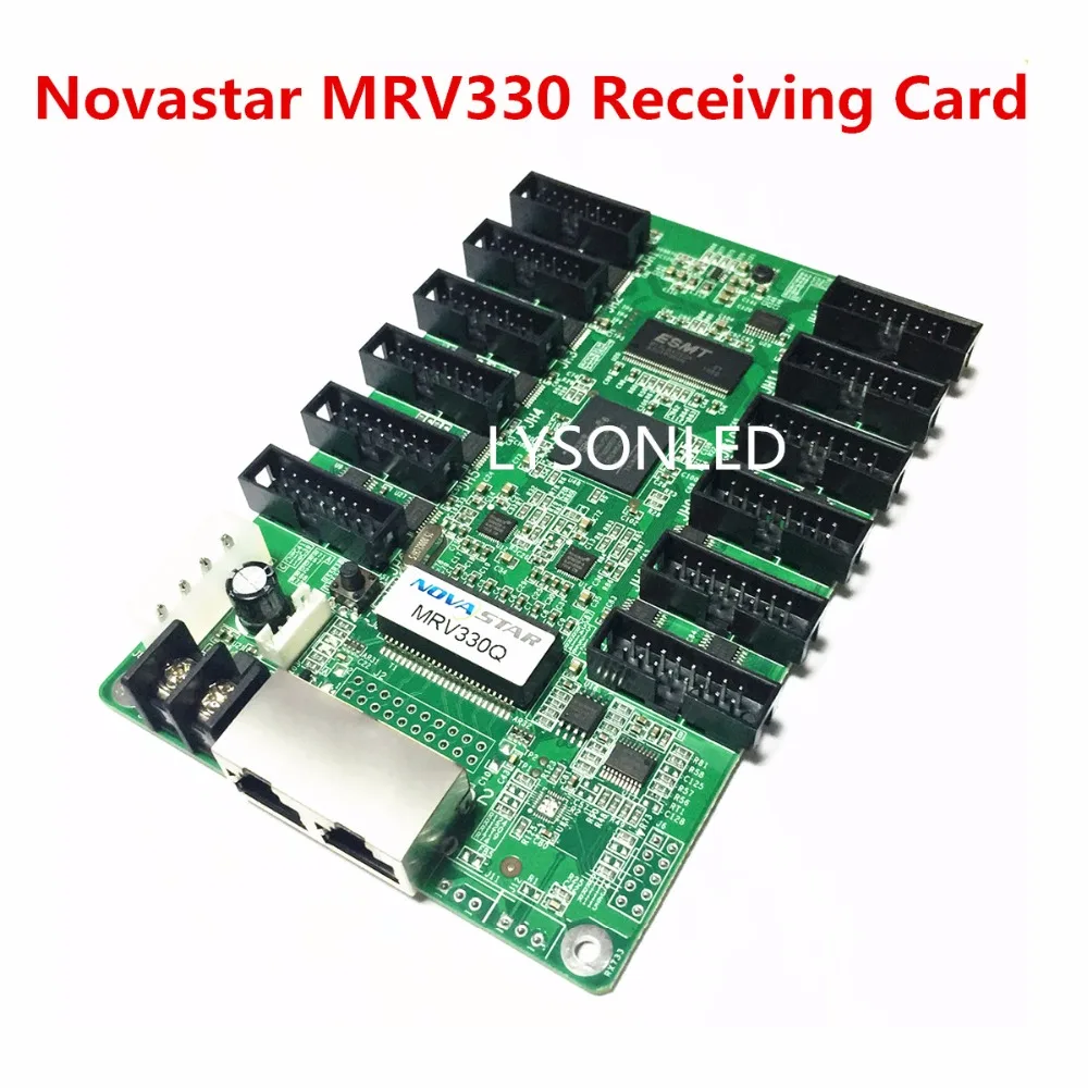 

Hot Sale High Refresh Novastar MRV330 Full Color LED Video Display Receiving Card,Need to work with MSD300 Sending Card
