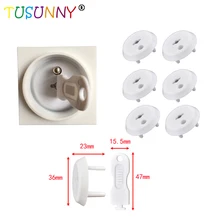 TUSUNNY 6 шт./лот французский стандарт мощность электрическая розетка для маленьких детей Защитный Защита Анти вилки электроприборов