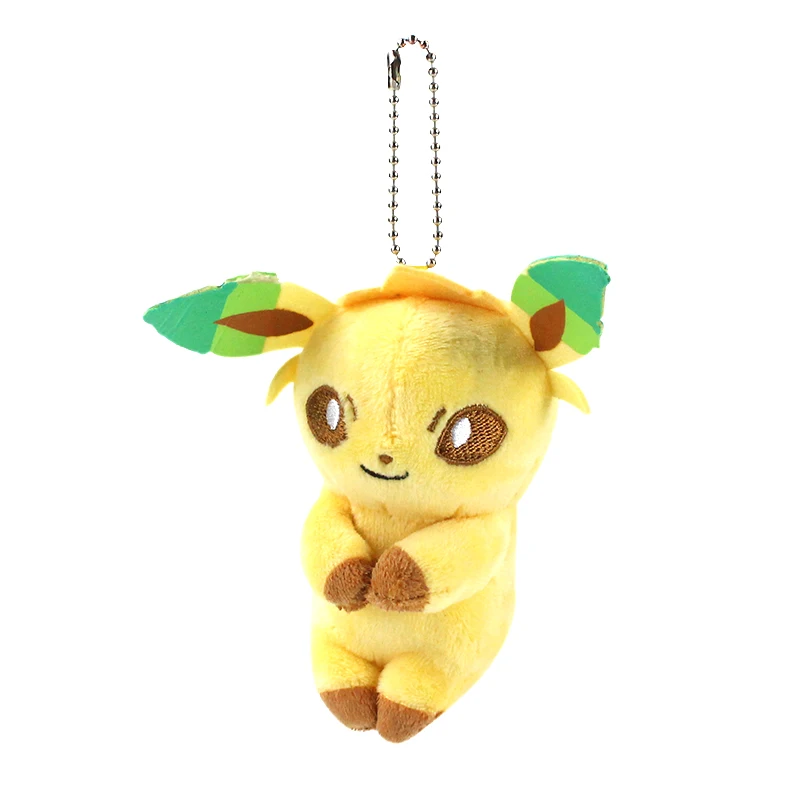 9-13 см 9 шт./компл. аниме Sylveon Umbreon Иви-флареон Vaporeon Jolteon Leafeon плисовый Мешок Подвески мини игрушки на цепочке для ключей Кукла рождественские подарки