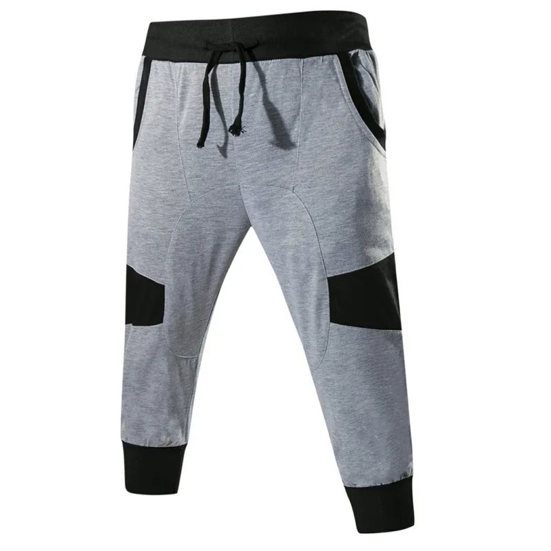 

Supply of Goods 2017 Men Casual Capris Mixed Colors Sweatpants MEN'S Knitted Trousers Capri Fashion Pants