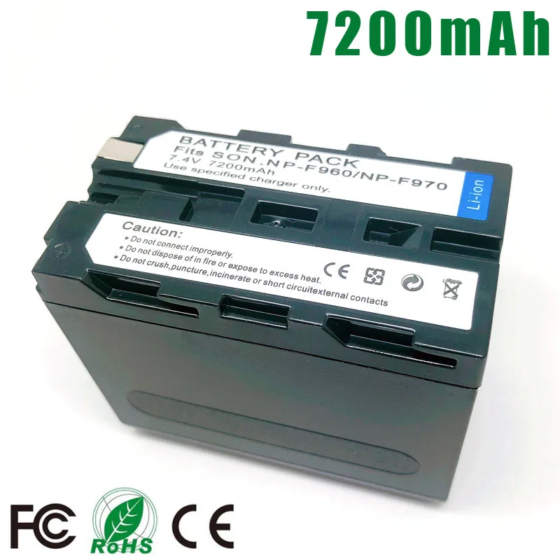 

NP-F970 NP-F960 NPF960 NPF970 Battery For Sony F950 F770 F750 F570 F550 F530 PLM-100 CCD-TRV35 MVC-FD91 MC1500C L10 CCD-RV100