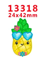 13318 30 шт мультяшный персонаж плоское украшение из смолы PR 13304 - Цвет: 13318