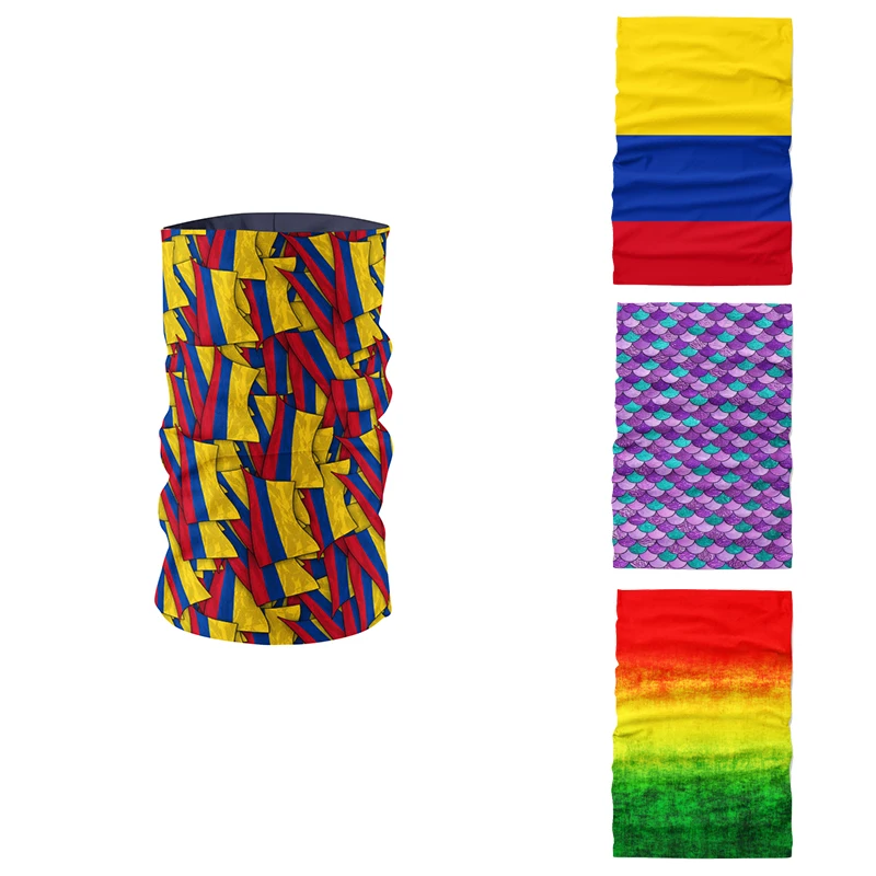 Новинка цветной шарф кольцо для женщин Волшебная бандана из микрофибры
