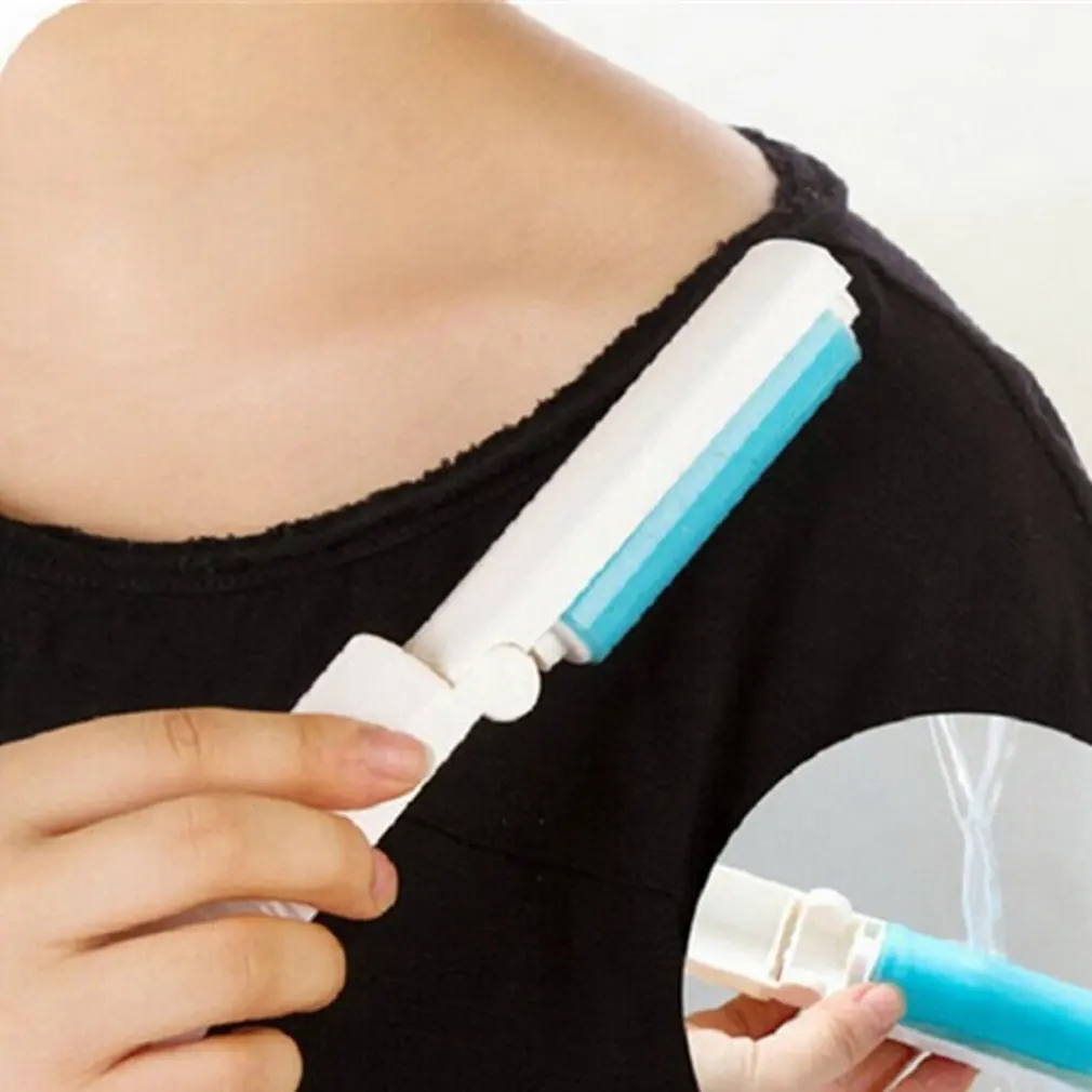 Sticky Hair Mini Foldable Washable Dust Collector Portable Clothing Pet Hair Remover Carpet Sheet Brush