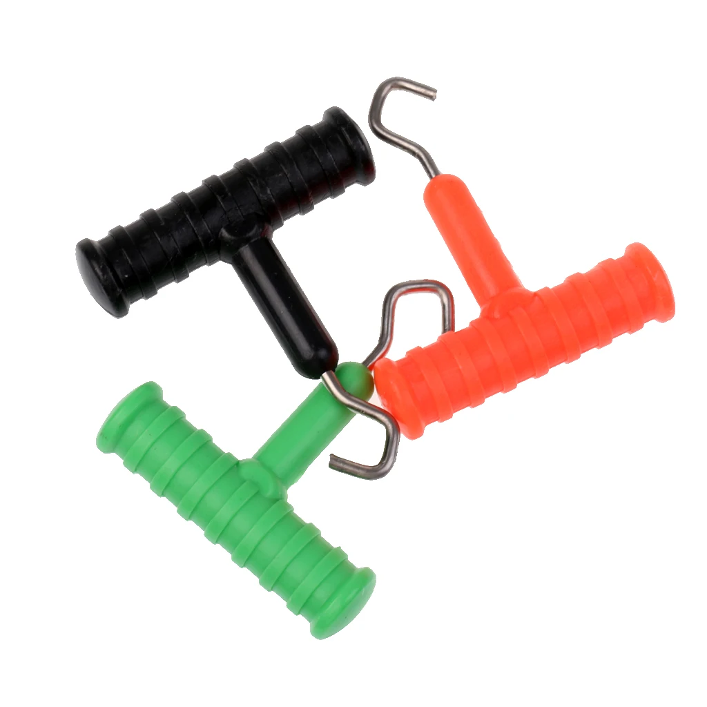 3 Pieces Hook Knot Tool Knot Hook Puller Carp Fishing Rig Terminal Tackle Fishing Sets Fishing Tackle Boxes