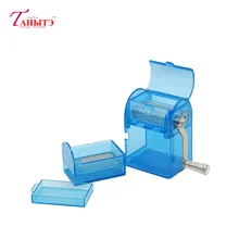 

1pc Metal Plastic Hand-Cranked Cigarette Rolling Machine Grinder Herb Weed Grinder tobacco grinder Cigarette Grinder accessories