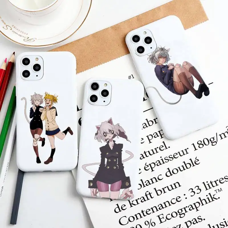 Телефонный чехол Neferpitou Alluka hxh для iphone 13 12 11 Pro Max X XS XR мягкий карамельного цвета iPhone