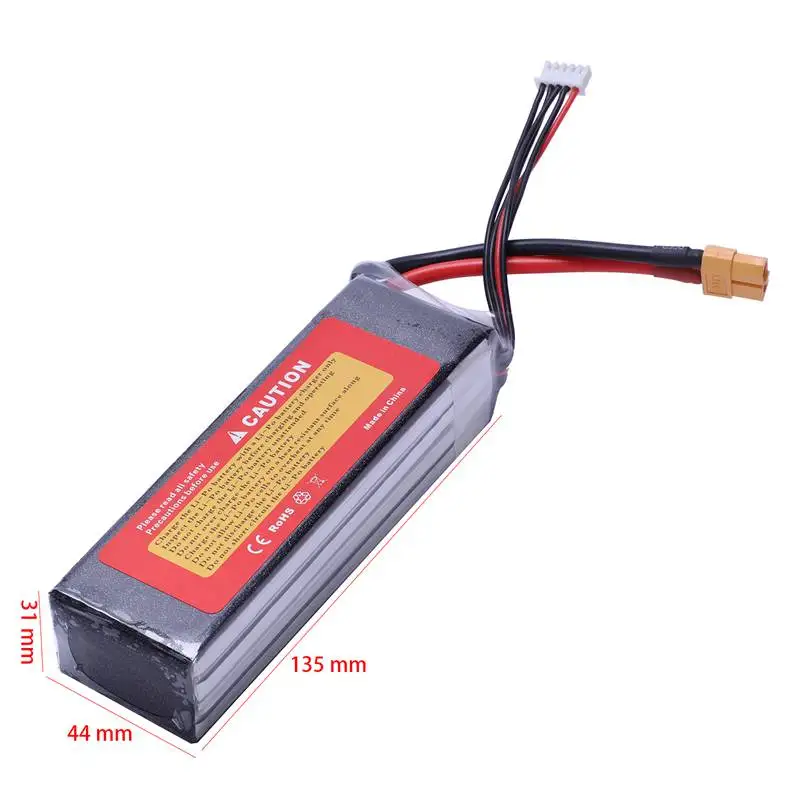 FFYY-ZOP мощность 14,8 V 3500 мА/ч, 4S 60C Lipo Батарея XT60 штепсельной вилки