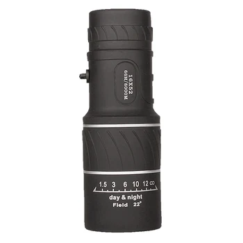 

New Portable 16 X 52 Telescope Monocular 66 / 8000M Plastic Handheld Telescope For Outdoor Camping Bird-watching Travel Hunting