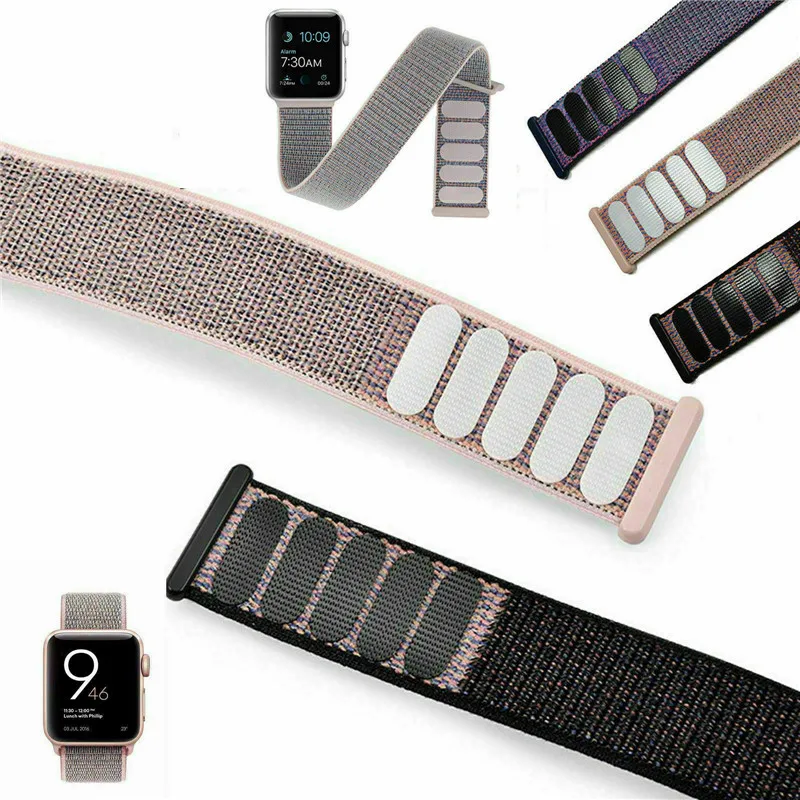  Essidi Nylon Strap For Apple Watch Series 5 4 3 2 1 Smart Bracelet Woven Band Loop For iwatch Serie - 4000171234149