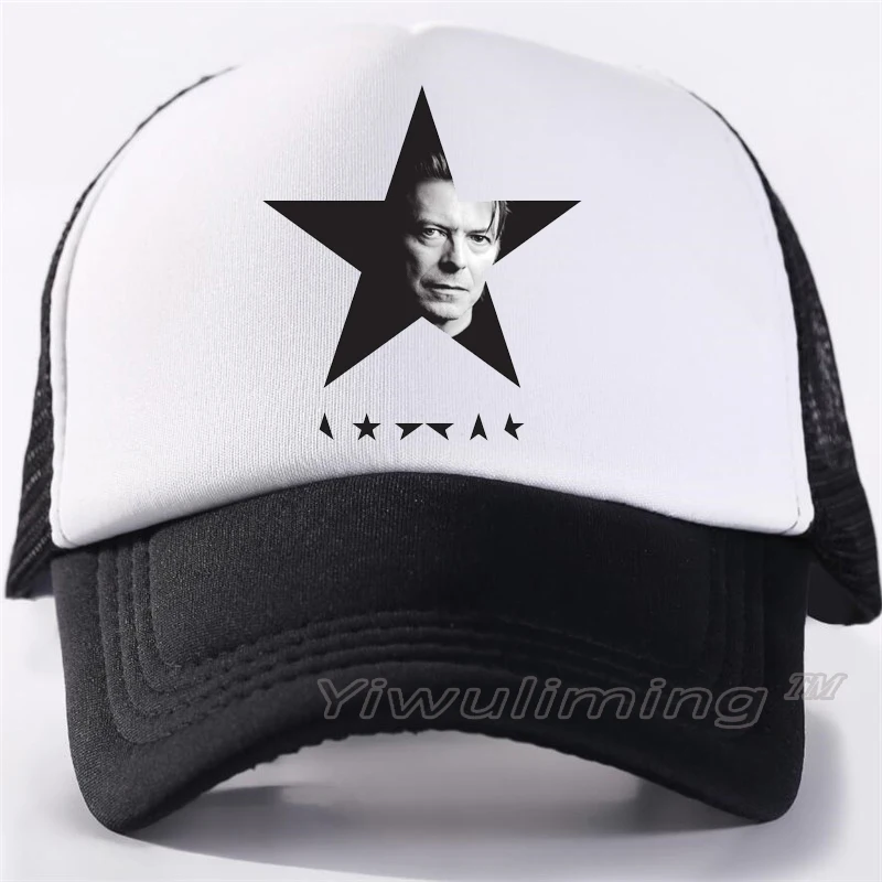 Новый бренд Давид Боуи бейсболки женские мужские Snapback сетчатая шапка