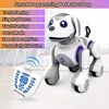 Puzzle Early Education Remote Control Robot Dog Intelligent Programming Touch Sense Singing Dancing Electric Smart RC Dog Pet 1