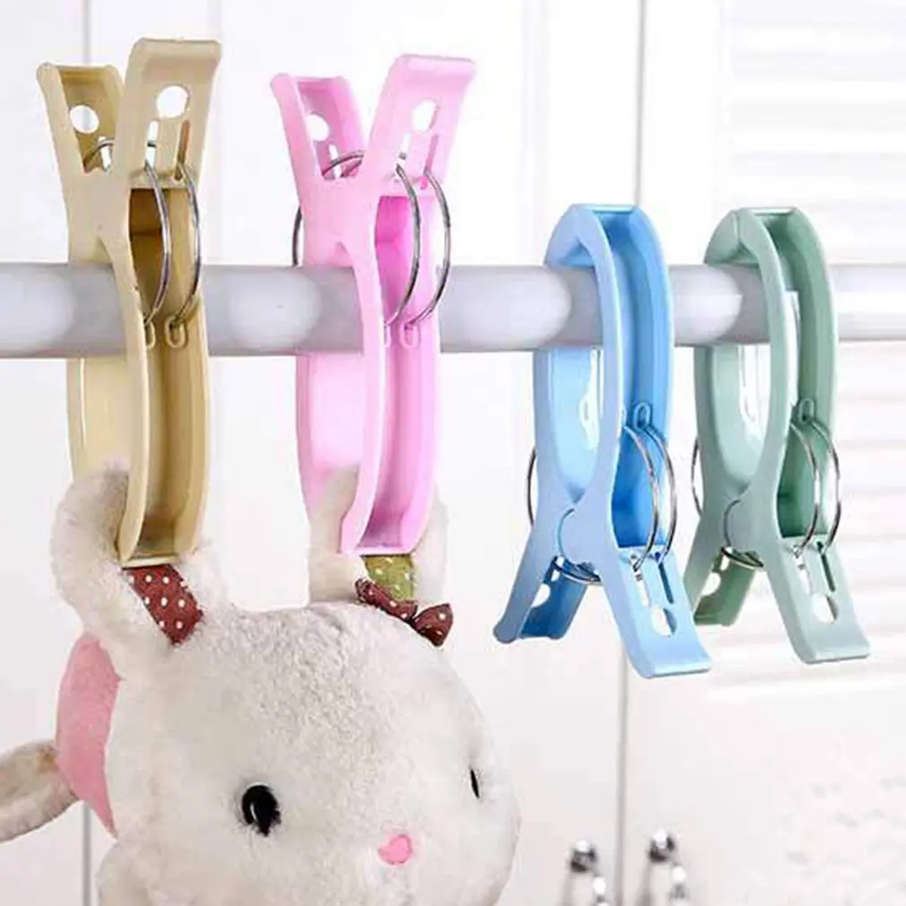 

Big Plastic Windproof Clothes Hanging Peg Quilt Sheet Clip Racks Beach Towel Clip for Sun Lounger/Sunbed Peg/Sunbed/Pool