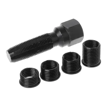 

Hot 14mm Spark Plug Rethread Rethreader Repair Tap Tool Reamer Inserts Kit Professional