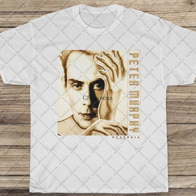 Peter Murphy Shirt Peter Murphy Love Hysteria Tshirt Industrial Gothic Rock  band Bauhaus t shirt