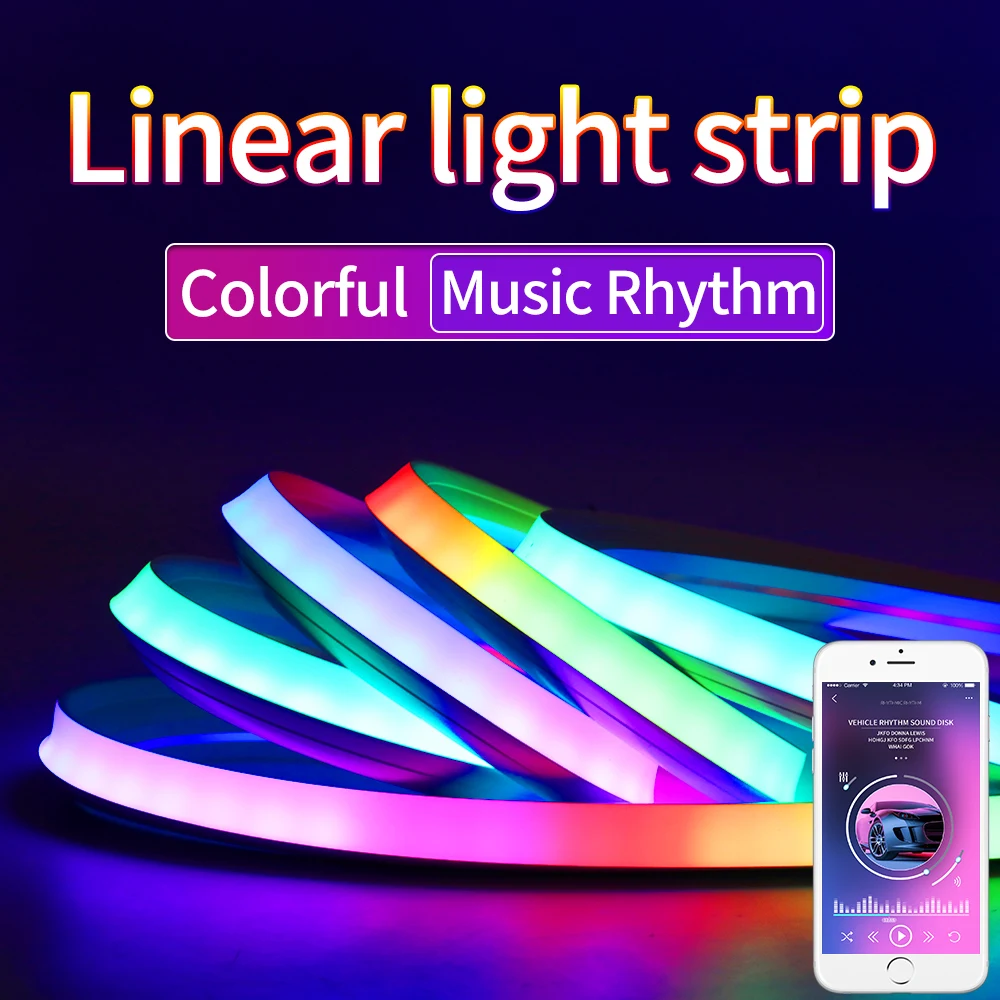 DC12V/24v Magic Color Programmable LED Neon Rope Tube Light Silica Gel Soft Lamp Flexible Silicone LED Strip IP67 Waterproof