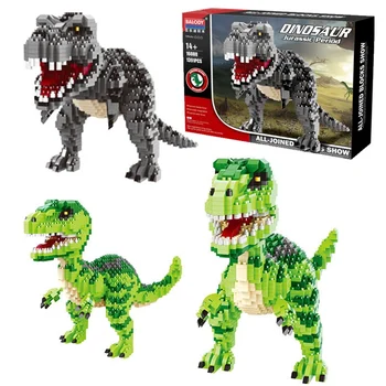 

Jurassic World 2 Building Blocks Legoings Dinosaurs Figures Bricks Duplos Tyrannosaurus Rex Park Indominus Assemble Kids Toys