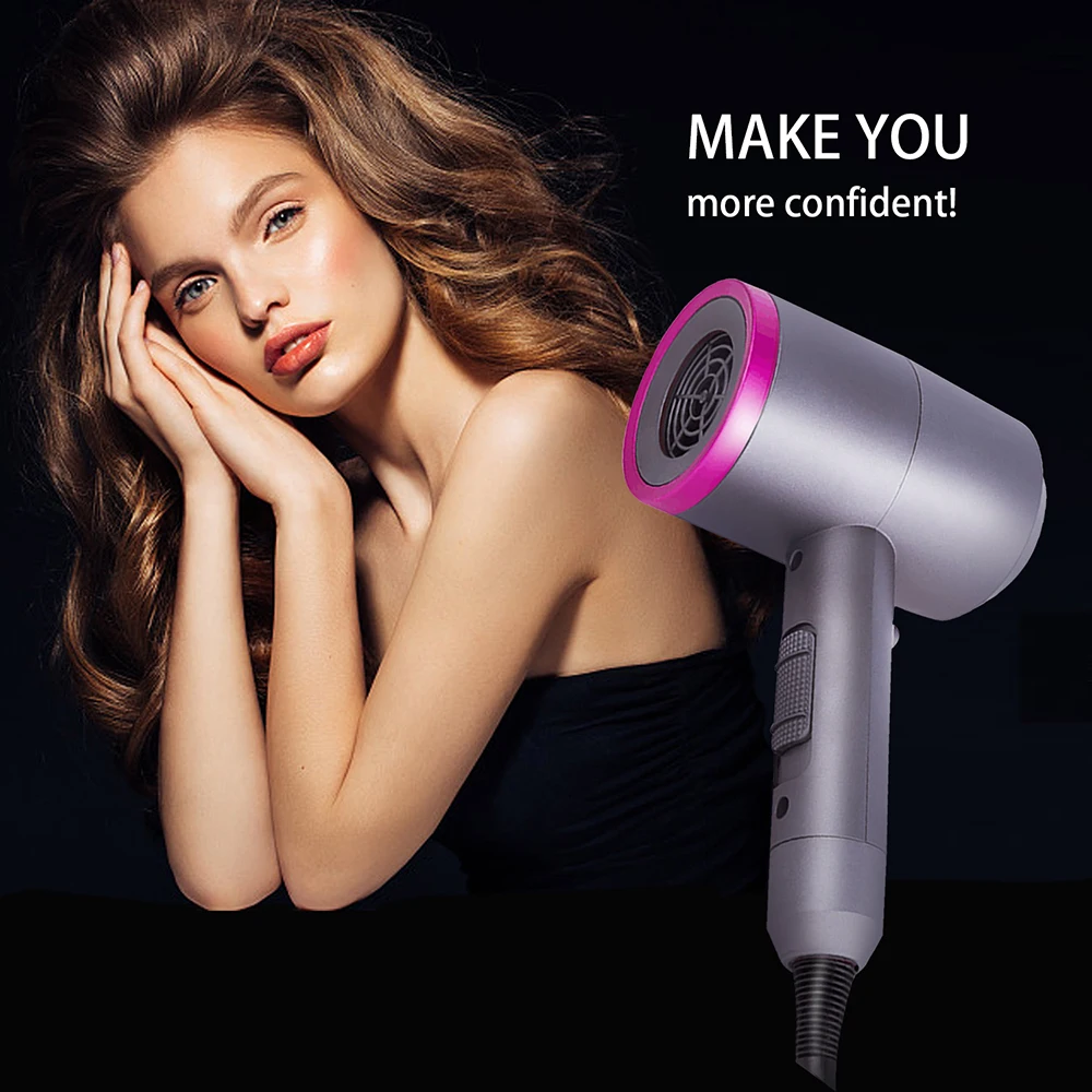 

Hair Drier Professional Mini Hair Dryer with Diffuser 1100W Hot and Cold Wind Blow Dryer Hairdryer For Hairdressing Salon Tools