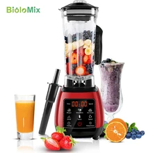 Biolomix presse-agrumes sans BPA haute puissance écran tactile numérique programmer automatiquement 3HP mélangeur robot culinaire Smoothie mélangeur