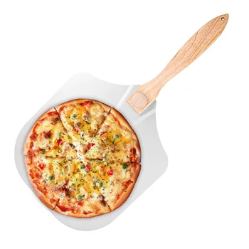 

Paddle Baking Tool Oven Bread Wood Handle Transfer Chef Home Kitchen Spatula Pizza Peel Cake Shovel Lifter Non Stick Folding