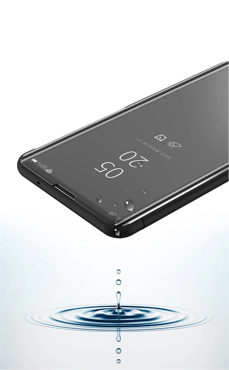 Чехол для Huawei Honor 8 S, роскошное умное зеркало, откидная Прозрачная крышка для просмотра Honor8S, KSE-LX9, 8 S, аксессуар для Honor 8 S, Fundas Coque