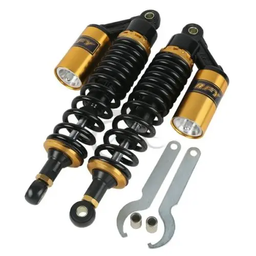 13," 340 мм воздуха задний амортизатор для Yamaha vmax 1200 1700 VMX1200 VMX1700 Suzuki GSXR600 GSXR1000 GSXR750 SV400 SV650