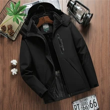 Winter Jacket Men Waterproof Hooded Windbreaker Male Thick Warm Parkas Fleece Jacket Coat Men Plus Size 7XL 8XL 9XL Dropshipping