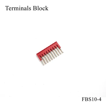 

FBS 10-4 Spring Terminal Central Connector Din Rail Terminals Block ST PT Insertion ST-1.5 Plug-in Bridge Short Connection Strip