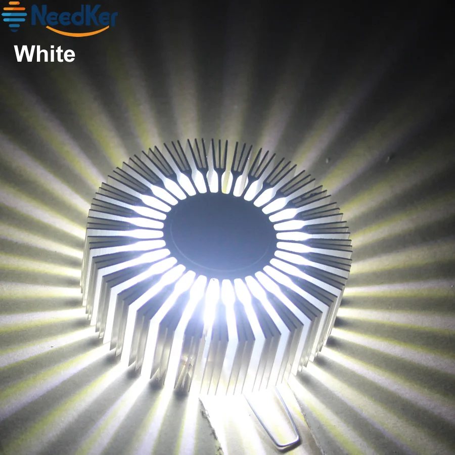 3W 5W LED Wall Light Sunflower Modern AC85-265V Indoor Decorative Lamp for Bar/KTV/Bedroom White Yellow Red Green Blue Purple bathroom wall lights Wall Lamps