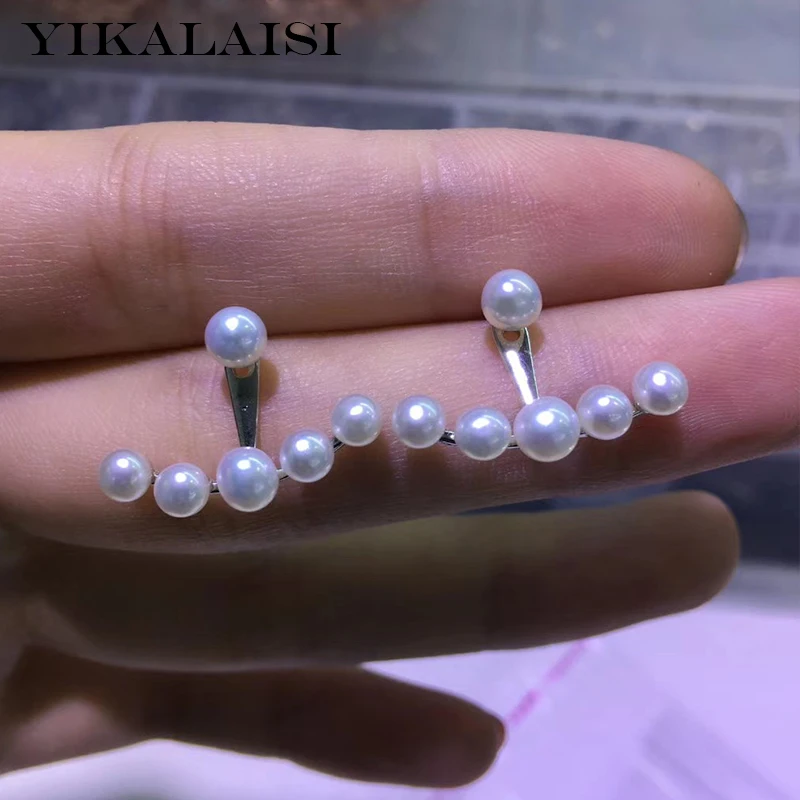 Серьги-гвоздики женские из серебра 925 пробы 4-5 мм | Украшения и аксессуары