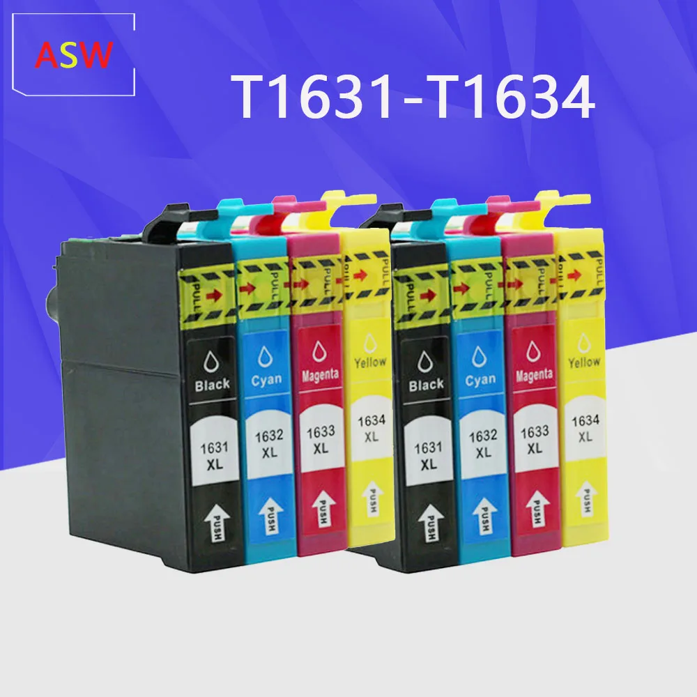 ASW 16XL T1631 - T1634 T1621 T1624 Compatible ink Cartridge for Epson WorkForce WF 2010 2540 2750 2510 2520 2530 2760 Printer