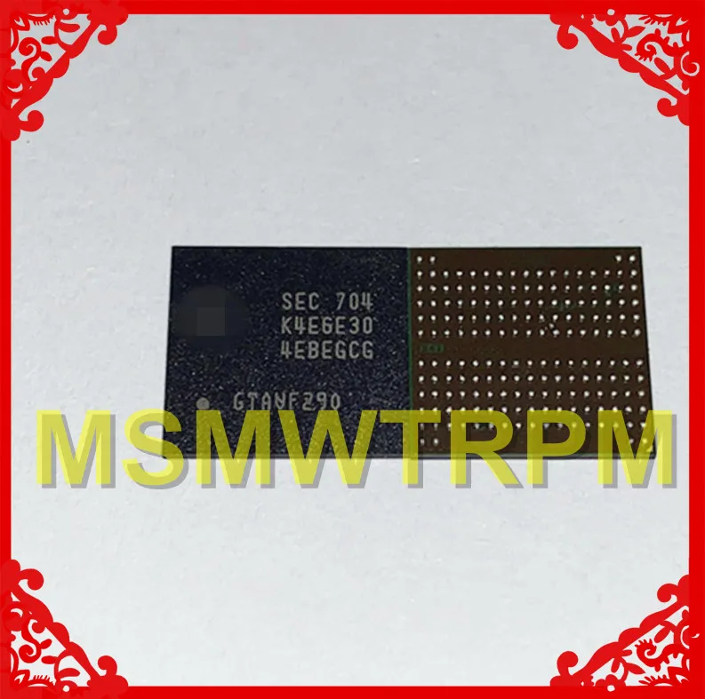 K4E6E304EB-EGCG BGA178Ball LPDDR3 2 Гб памяти мобильного телефона новые оригинальные и подержанные припаянные шары протестированы ОК
