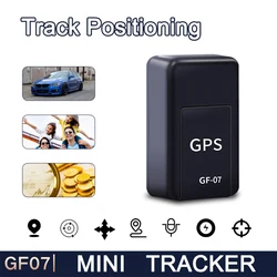 Localisateur GPS magnétique de voiture, 1 pièce, Mini GSM GPRS, localisateur GPS de véhicule camion, dispositif de suivi d'enregistrement Anti perte, commande vocale, GF07 