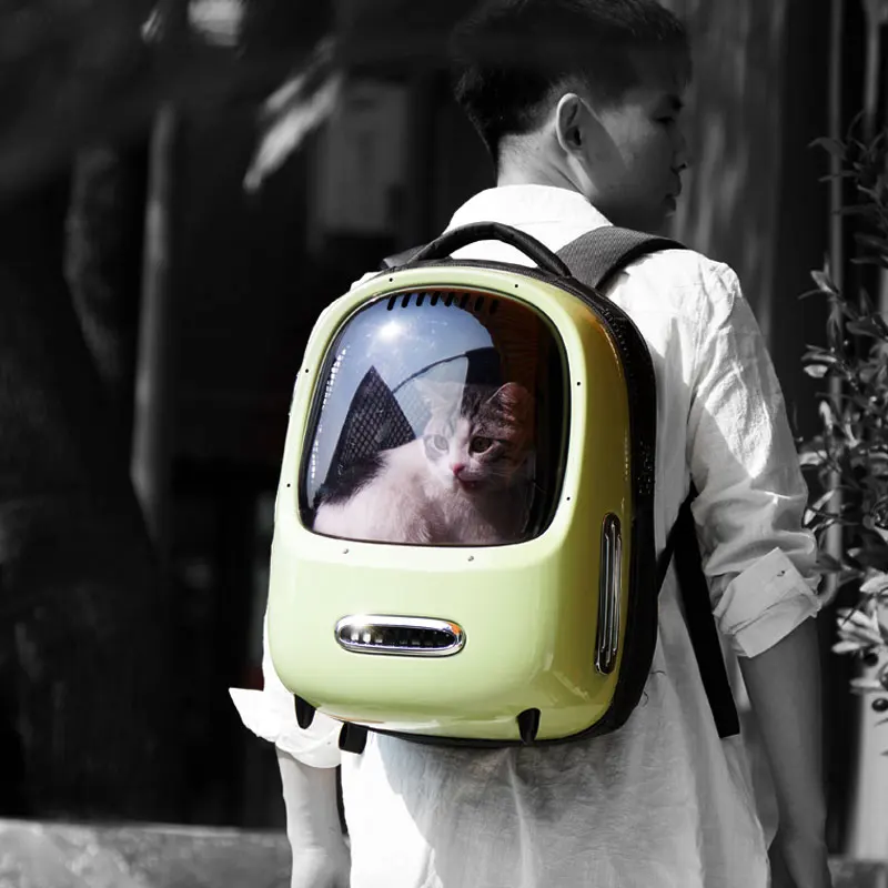 Новейший Рюкзак переноска PETKIT для кошек сумка путешествий с улучшенной системой