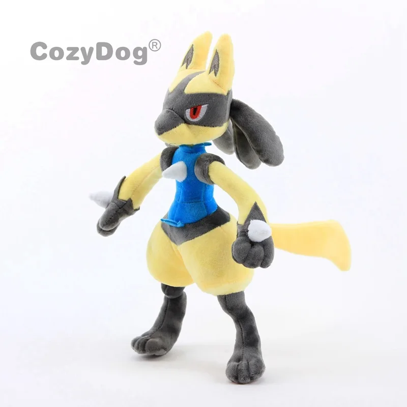 1" 30 см Мега Lucario X Y плюшевые игрушки кукла Peluche Аниме Пикачу Eevee Gengar Mewtwo Серия мягкие игрушки для женщин детский подарок на вечеринку