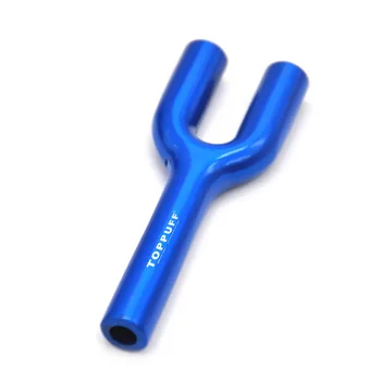 

TOPPUFF Metal Double Tubes Snuff Sniffer Snuff Snorter 5 colors Avariable Smoking Pipes