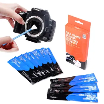 

10pcs Full Frame DSLR SLR Camera Sensor CCD/CMOS Cleaning Kit VSGO DDR-24 for Digital Cameras Matrix Clean Lens Filter Cleaning