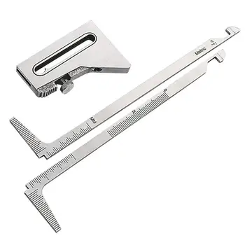 

Welding Ruler Gage Bunk Bed Weld Inspection Gauge Side-Foot Measuring Instrument