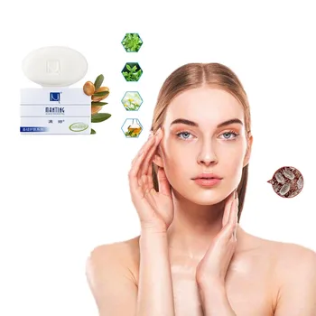 

Deodorizing and odor removing bath soap kills bacteria and decontaminates cleans pore controls oil and replenishes delicate skin