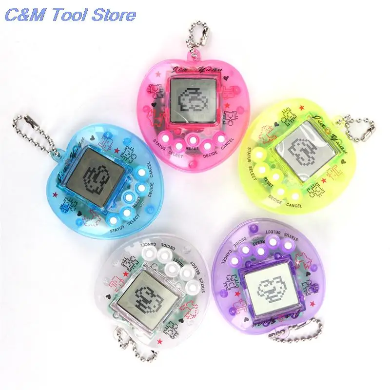 1 PC Auto Key Chain Pets Toy Tiny Game game Random Virtual Cyber Nostalgic Pet 5*6 CM(2*2.4 IN) |