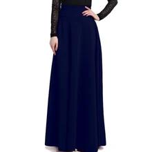 Сексуальные большие размеры сексуальные юбки Harajuku элегантная длинная юбка плиссированные однотонные черные красные вечерние Клубные женские модные офисные женские