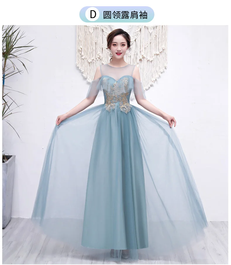 Vestido Azul Marino, платья подружек невесты, элегантное гость, свадебное платье, круглый ворот, без рукавов, сексуальное платье, для выпускного вечера, клуба, выпускного, серое