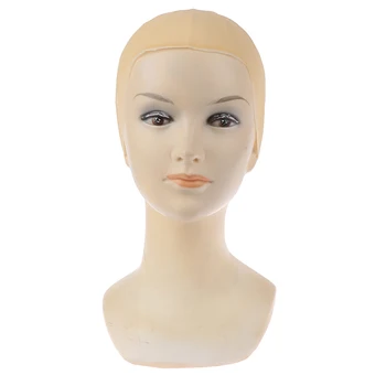 

Top Selling Hair Mesh Wig Cap Stocking Liner Snood Mesh Stretch Nude Beige Use And Wash Easily Anne Glueless Hair Cap