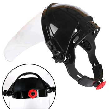 

Safety Protective Cover Head-mounted Face Shield Clear Screen Protect Face Shield-shaped Structure Full Face Protection