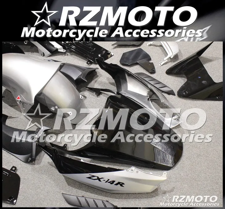 ABS мотоцикл обтекатель комплект для KAWASAKI ZX-14R 2006-2011 год кузов литьевая форма Магазин № 2095