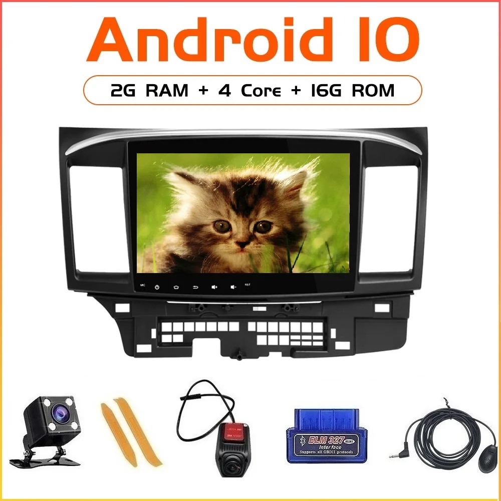 ZLTOOPAI Android 10 0 V1 Pro DSP для Mitsubishi Lancer 2007-2018 автомагнитола мультимедиа видео плеер GPS