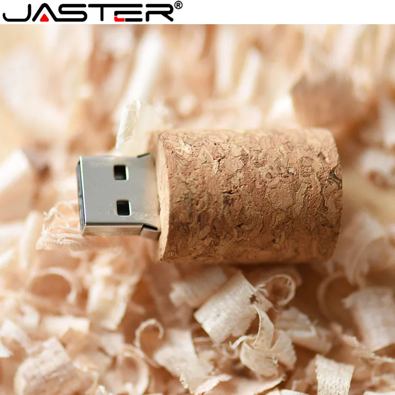 JASTER Продвижение 10 шт. бесплатный логотип пробковая пробка ручка драйвер usb флэш-память U диск USB 2,0 4 ГБ 8 ГБ 16 ГБ 32 ГБ 64 ГБ USB флеш-накопитель