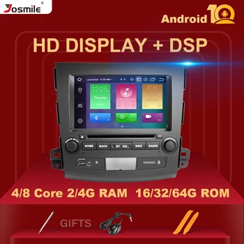 

IPS DSP 2 Din android 10 car dvd multimedia player For Mitsubishi Outlander xl 2 gps navigation radio video audio player 4GB 64G