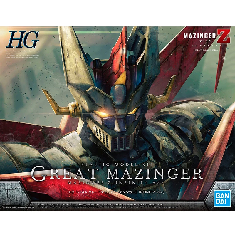 Bandai HG 1/144 Devil Z INFINITY Theater версия Железный человек Великий демон железный меч сборка