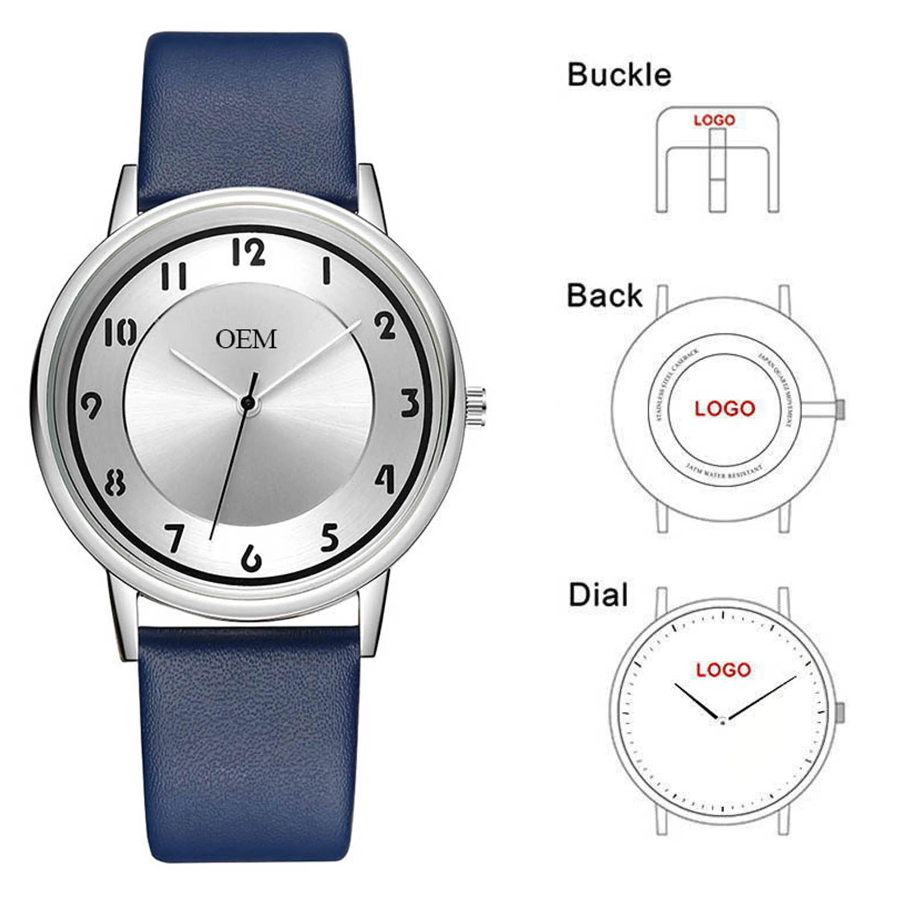 Мужские часы с индивидуальным логотипом от производителя CL044 мужские